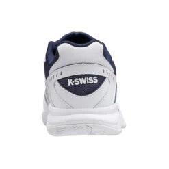 K-Swiss Receiver V Allcourtschuh Herren - Weiß, Blau -Bestes Tennis Geschäft 02141000 0 2