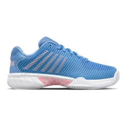 K-Swiss Hypercourt Express 2 Sandplatzschuh Damen - Blau, Rosa -Bestes Tennis Geschäft 02147000 0 1