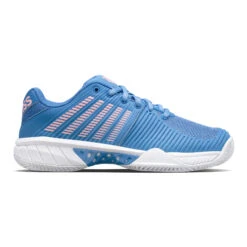 K-Swiss Express Light 2 Sandplatzschuh Damen - Blau, Rosa -Bestes Tennis Geschäft 02154000 0 1