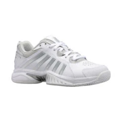 K-Swiss Receiver V Allcourtschuh Damen - Weiß, Silber -Bestes Tennis Geschäft 02155000 000