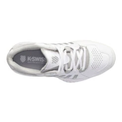 K-Swiss Receiver V Allcourtschuh Damen - Weiß, Silber -Bestes Tennis Geschäft 02155000 0 4