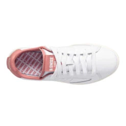 K-Swiss Lozan Klub LTH Sneaker Damen - Weiß, Rosa -Bestes Tennis Geschäft 02171000 0 4