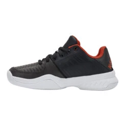 K-Swiss Court Express Teppichschuh Kinder - Schwarz, Orange -Bestes Tennis Geschäft 02177000 0 3