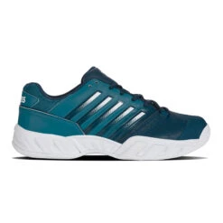 K-Swiss Big-Shot Light 4 Teppichschuh Herren - Dunkelblau, Weiß -Bestes Tennis Geschäft 02191000 0 1
