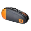 Wilson Burn Team Schlägertasche 6er - Schwarz, Orange 2 Wilson Burn Team Schlägertasche 6er - Schwarz, Orange -Bestes Tennis Geschäft 0219600000 0 2