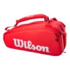 Wilson Super Tour Schlägertasche 15er - Rot, Weiß -Bestes Tennis Geschäft 0220500000 0 1