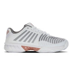 K-Swiss Express Light 3 Sandplatzschuh Damen - Weiß, Schwarz -Bestes Tennis Geschäft 02234000 0 1