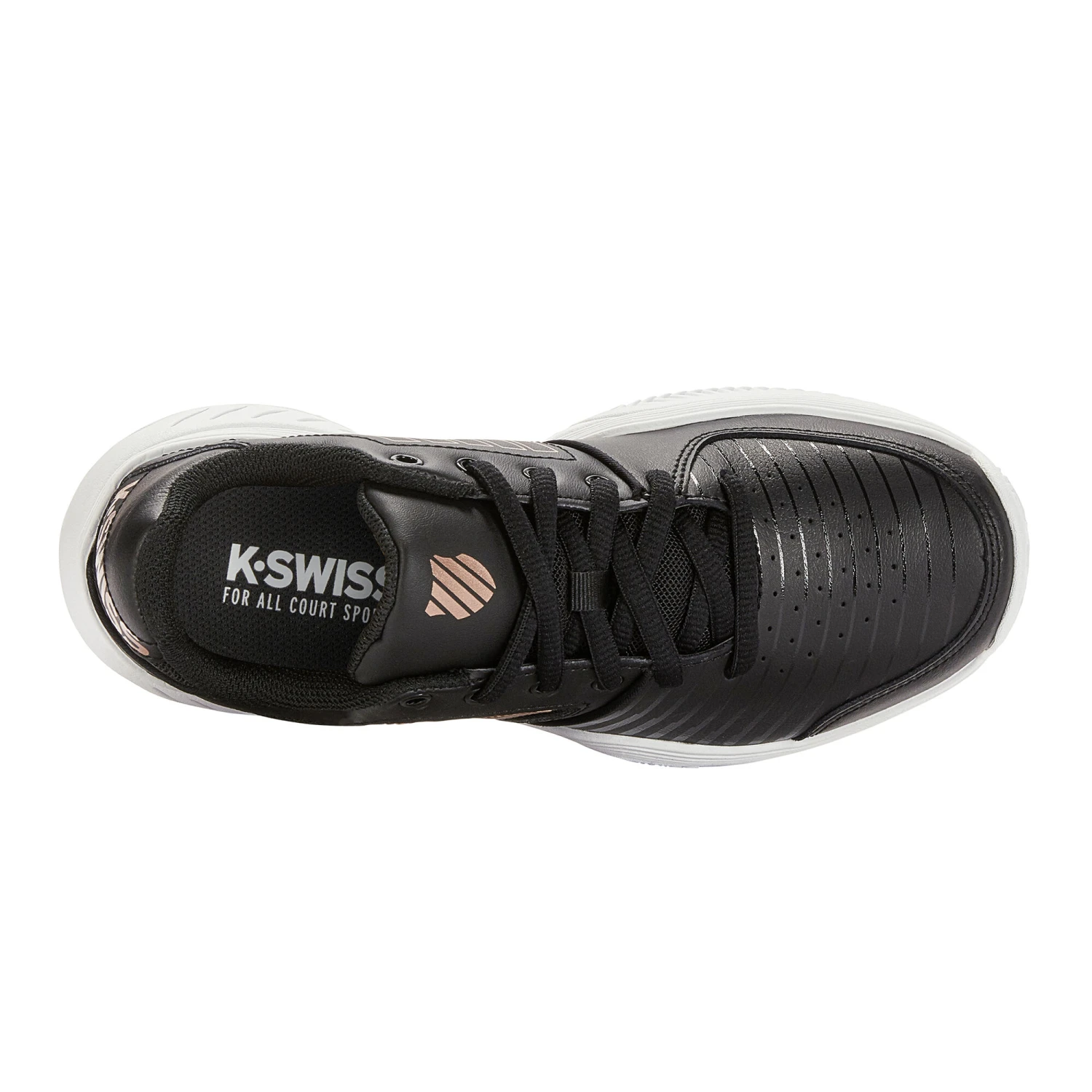 K-Swiss Court Express Sandplatzschuh Damen - Schwarz 7 K-Swiss Court Express Sandplatzschuh Damen - Schwarz – Bild 5