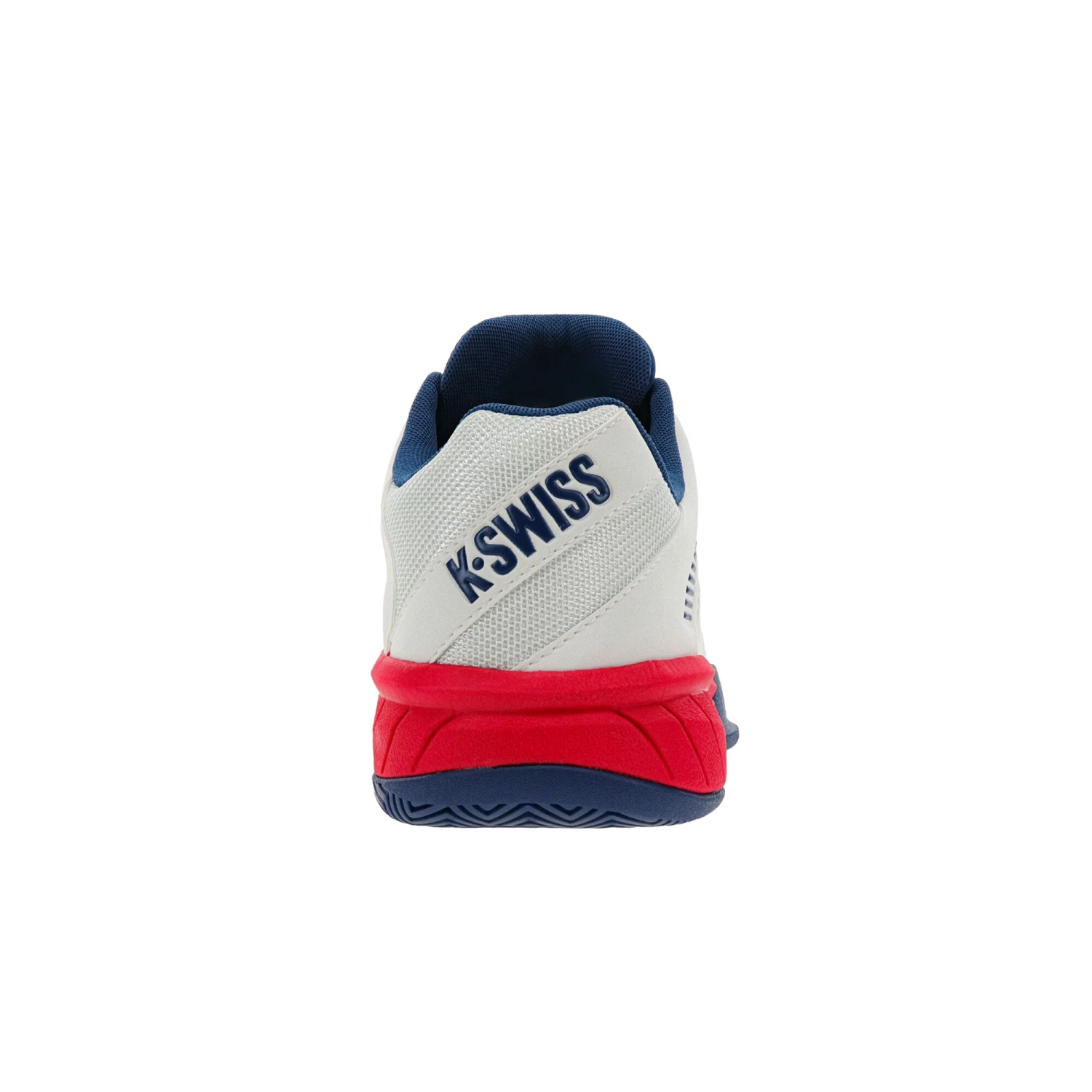 K-Swiss Express Light 3 Allcourtschuh Herren - Weiß, Rot 3 K-Swiss Express Light 3 Allcourtschuh Herren - Weiß, Rot