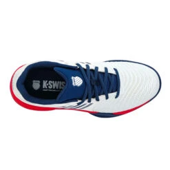 K-Swiss Express Light 3 Allcourtschuh Herren - Weiß, Rot 11 K-Swiss Express Light 3 Allcourtschuh Herren - Weiß, Rot -Bestes Tennis Geschäft 02247000 0 4