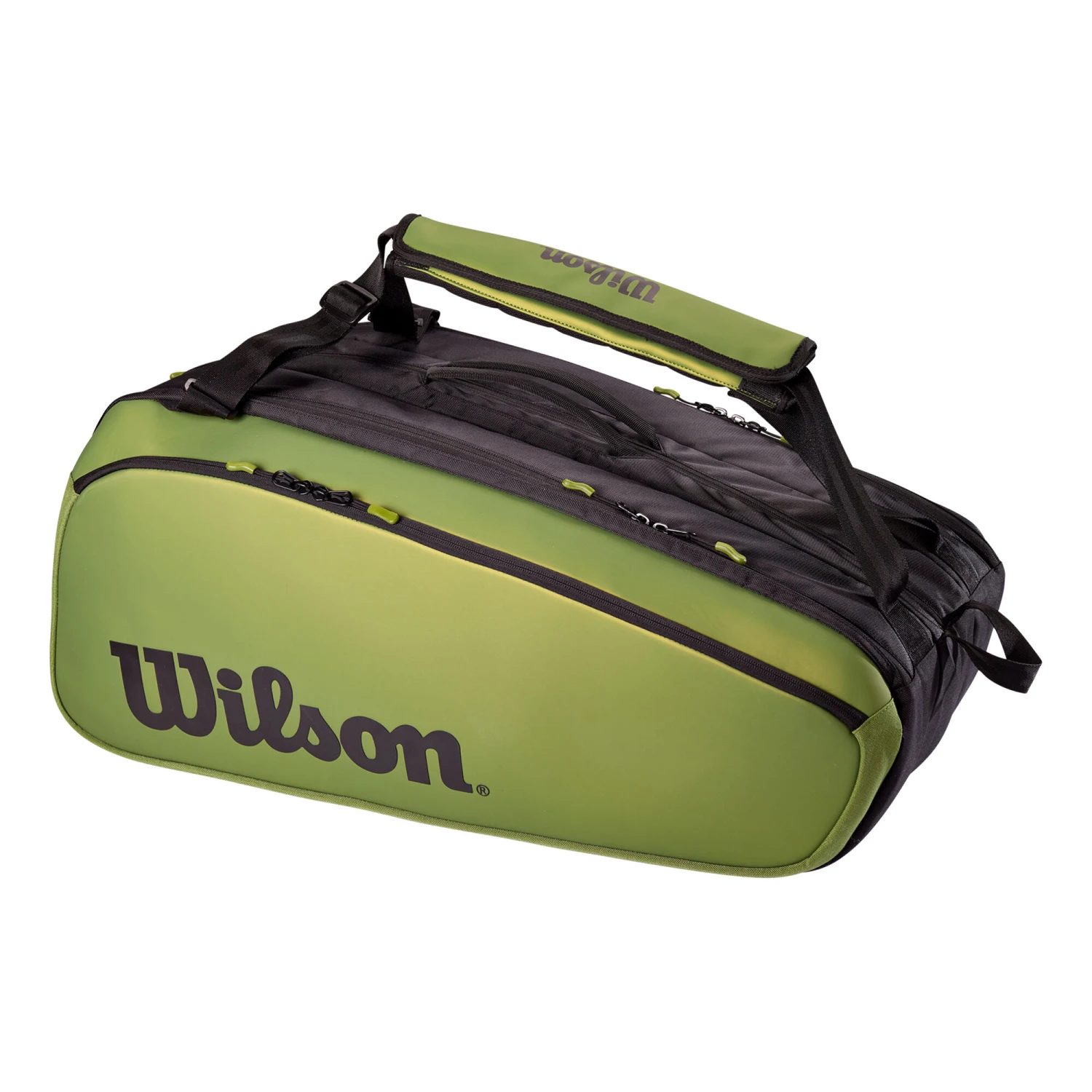 Wilson Blade Super Tour Schlägertasche 15er - Schwarz, Grün 5 Wilson Blade Super Tour Schlägertasche 15er - Schwarz, Grün – Bild 3