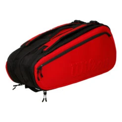 Wilson Clash Super Tour Schlägertasche 9er - Rot -Bestes Tennis Geschäft 0227600000 000