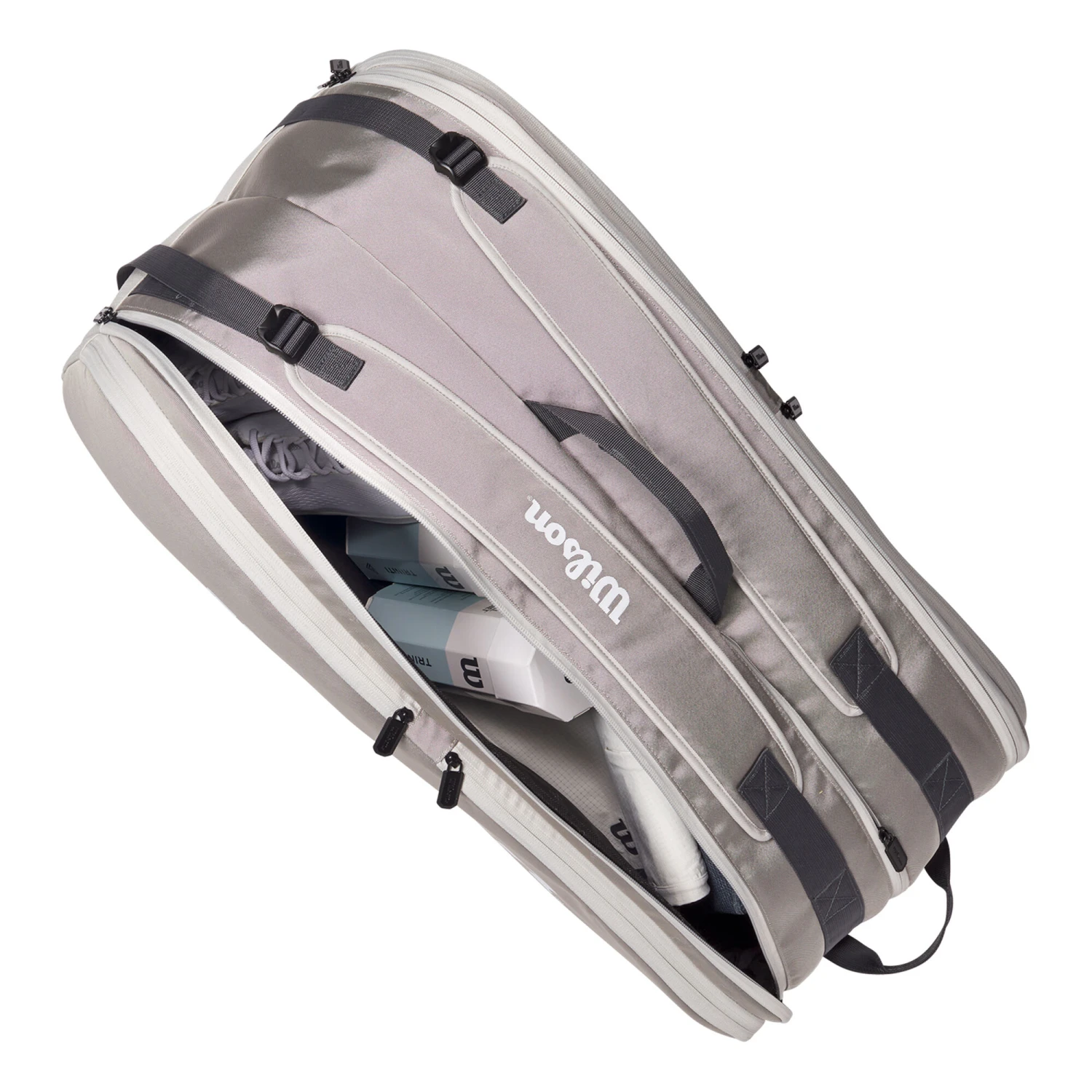 Wilson Tour Schlägertasche 12er - Grau 8 Wilson Tour Schlägertasche 12er - Grau – Bild 6