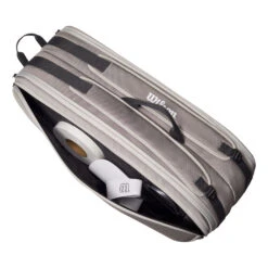 Wilson Tour Schlägertasche 6er - Grau -Bestes Tennis Geschäft 0235400000 11