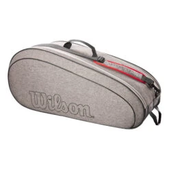 Wilson Team Schlägertasche 6er - Grau -Bestes Tennis Geschäft 0235700000 0 3