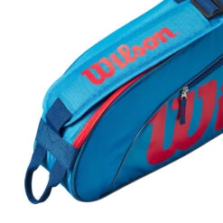 Wilson Junior Schlägertasche 3er - Blau, Orange -Bestes Tennis Geschäft 0236700000 13