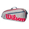 Wilson Junior Schlägertasche 3er - Grau, Rot -Bestes Tennis Geschäft 0236800000 0 1