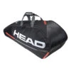 Head Tour Team 6R Schlägertasche - Schwarz, Orange 1 Head Tour Team 6R Schlägertasche - Schwarz, Orange -Bestes Tennis Geschäft 0241300000 000