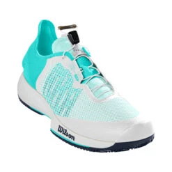 Wilson Kaos Rapide Clay Sandplatzschuh Damen - Weiß, Mint -Bestes Tennis Geschäft 02447000 000