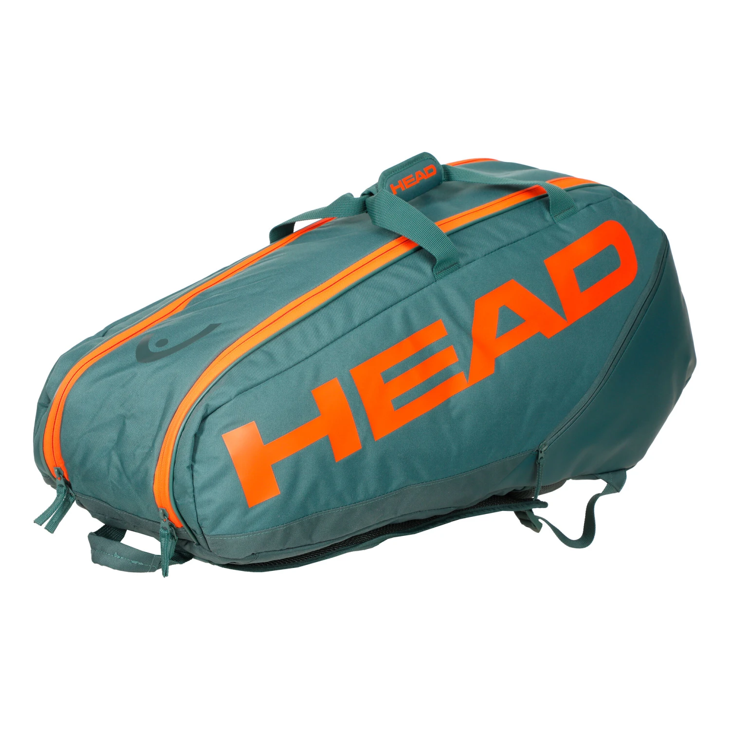 Head Pro Racquet Bag L Schlägertasche - Grün, Orange 5 Head Pro Racquet Bag L Schlägertasche - Grün, Orange – Bild 3