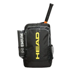 Head Base 17L Rucksack - Schwarz, Gelb -Bestes Tennis Geschäft 0248600000 10