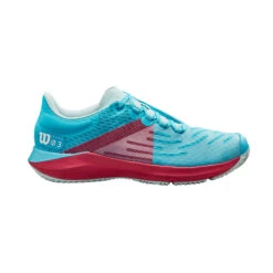 Wilson Kaos 3.0 Allcourtschuh Kinder - Blau, Rot -Bestes Tennis Geschäft 02528000 0 1