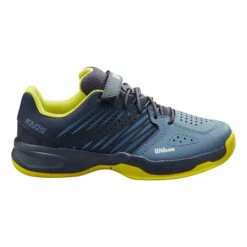 Wilson Kaos 2.0 Allcourtschuh Kinder - Blau, Gelb