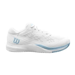Wilson Rush Pro ACE Allcourtschuh Damen - Weiß, Hellblau -Bestes Tennis Geschäft 02540000 0 1
