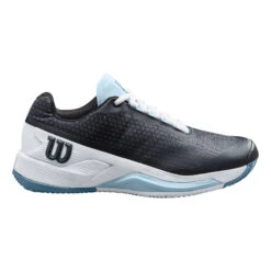 Wilson Rush Pro 4.0 Sandplatzschuh Damen - Schwarz, Blau
