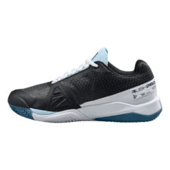 Wilson Rush Pro 4.0 Sandplatzschuh Damen - Schwarz, Blau -Bestes Tennis Geschäft 02546000 0 3