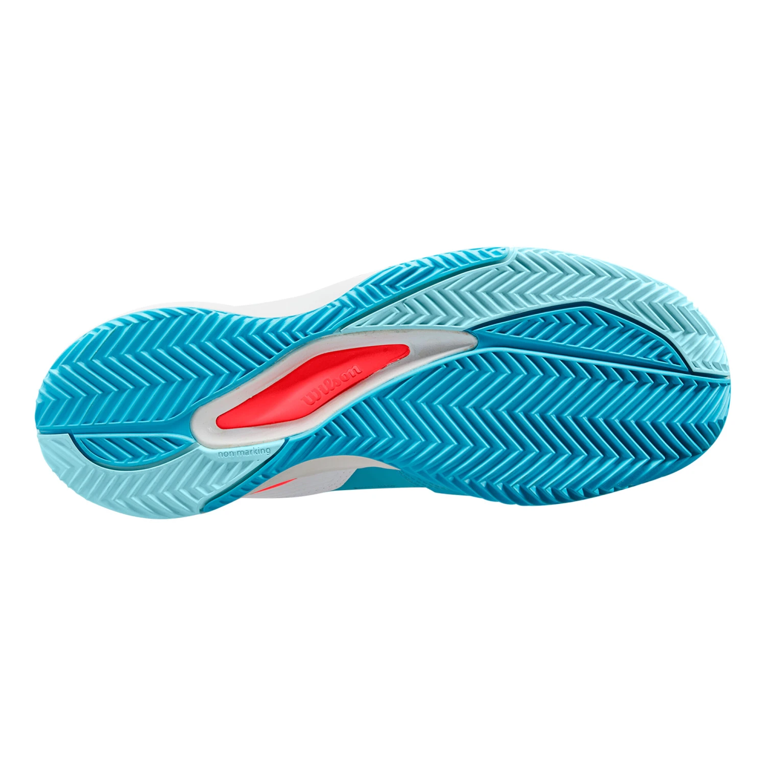 Wilson Rush Pro ACE Sandplatzschuh Damen - Türkis, Weiß 7 Wilson Rush Pro ACE Sandplatzschuh Damen - Türkis, Weiß – Bild 5