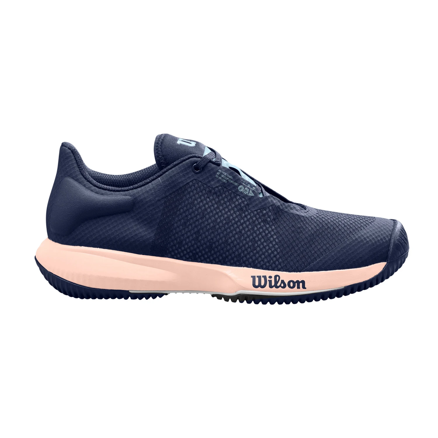 Wilson Kaos Swift Allcourtschuh Damen - Dunkelblau, Apricot 8 Wilson Kaos Swift Allcourtschuh Damen - Dunkelblau, Apricot – Bild 6