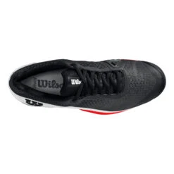 Wilson Rush Pro 4.0 Sandplatzschuh Herren - Schwarz, Rot -Bestes Tennis Geschäft 02566000 0 4