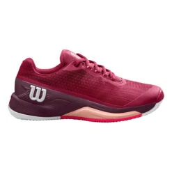 Wilson Rush Pro 4.0 Sandplatzschuh Damen - Dunkelrot, Berry -Bestes Tennis Geschäft 02608000 0 1
