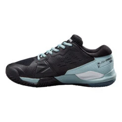 Wilson Rush Pro Ace Allcourtschuh Damen - Schwarz, Hellblau -Bestes Tennis Geschäft 02610000 0 3
