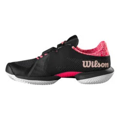 Wilson Kaos Swift 1.5 Sandplatzschuh Damen - Schwarz, Koralle -Bestes Tennis Geschäft 02615000 0 3