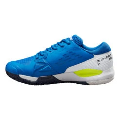 Wilson Rush Pro Ace Sandplatzschuh Herren - Blau, Weiß -Bestes Tennis Geschäft 02629000 0 3