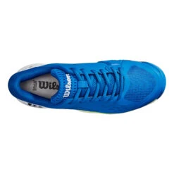 Wilson Rush Pro Ace Sandplatzschuh Herren - Blau, Weiß -Bestes Tennis Geschäft 02629000 0 4