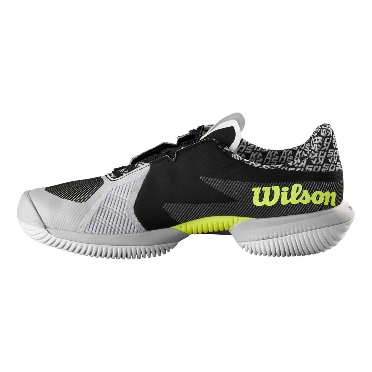 Wilson Kaos Swift 1.5 Allcourtschuh Herren - Schwarz, Neongelb 5 Wilson Kaos Swift 1.5 Allcourtschuh Herren - Schwarz, Neongelb – Bild 3