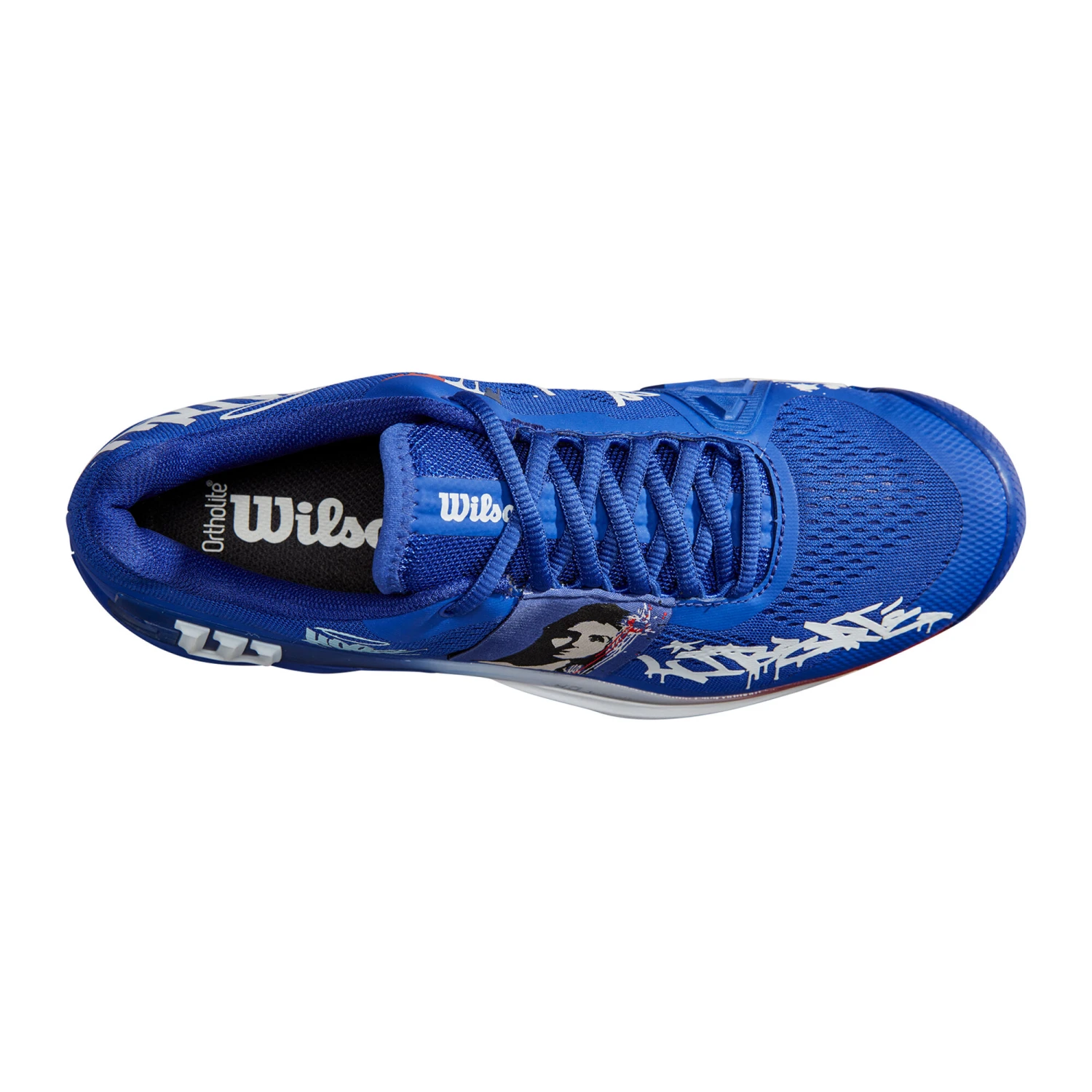 Wilson Rush Pro 4.0 Hope Paris Allcourtschuh Herren - Blau, Weiß 3 Wilson Rush Pro 4.0 Hope Paris Allcourtschuh Herren - Blau, Weiß