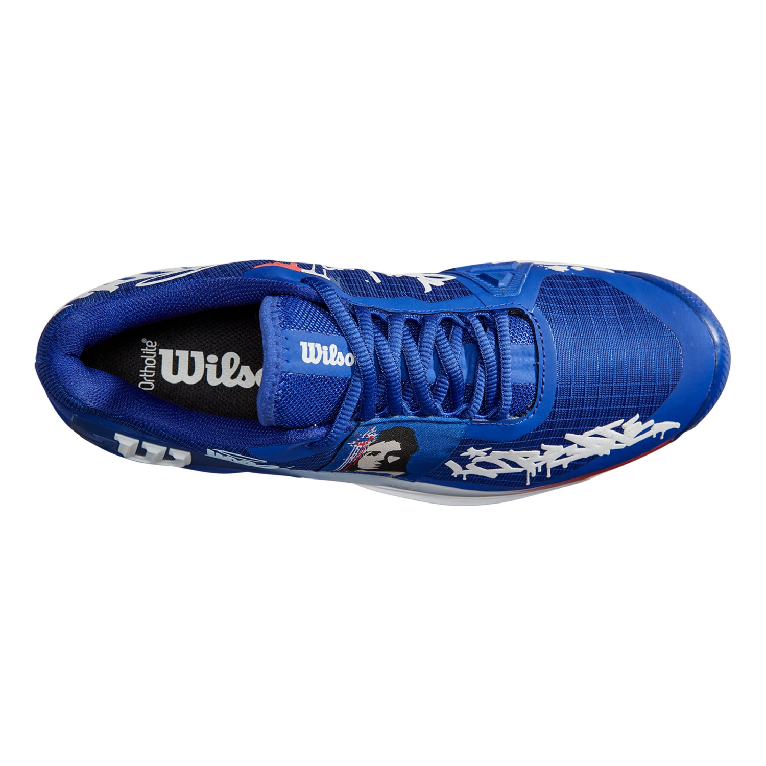 Wilson Rush Pro 4.0 Hope Paris Sandplatzschuh Herren - Blau, Weiß 6 Wilson Rush Pro 4.0 Hope Paris Sandplatzschuh Herren - Blau, Weiß – Bild 4