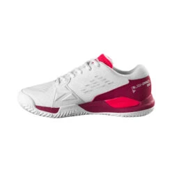 Wilson Rush Pro Ace Allcourtschuh Kinder - Weiß, Berry -Bestes Tennis Geschäft 02650000 0 3