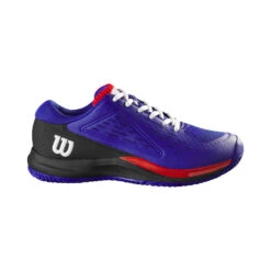 Wilson Rush Pro Ace Allcourtschuh Kinder - Blau, Schwarz -Bestes Tennis Geschäft 02652000 0 1