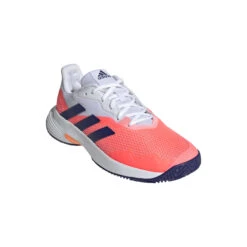 ADIDAS CourtJam Control Allcourtschuh Damen - Weiß, Orange -Bestes Tennis Geschäft 05429000 000