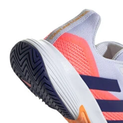 ADIDAS CourtJam Control Allcourtschuh Damen - Weiß, Orange -Bestes Tennis Geschäft 05429000 11
