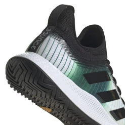 ADIDAS Defiant Generation Allcourtschuh Herren - Schwarz, Weiß -Bestes Tennis Geschäft 05439000 10