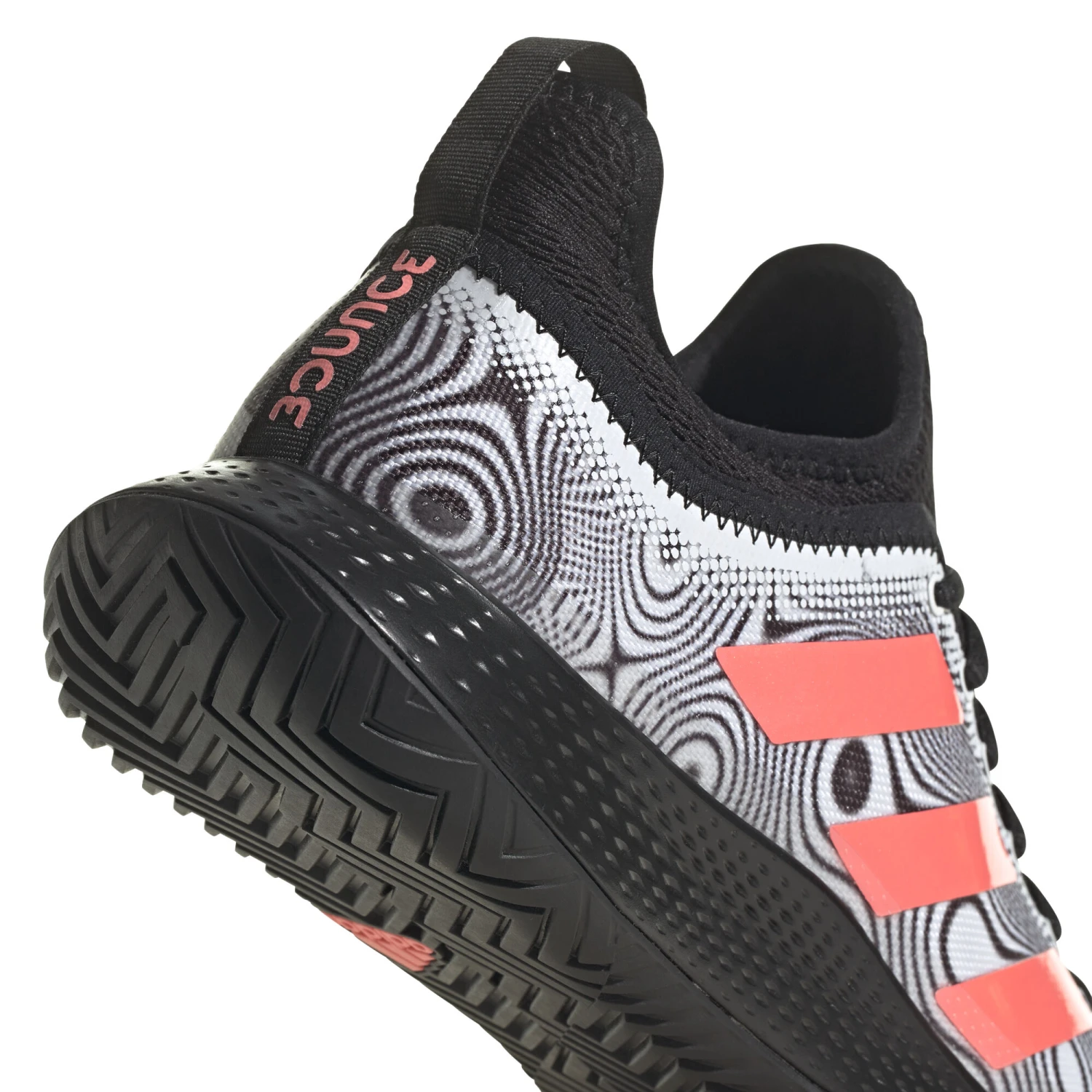 ADIDAS Defiant Generation Allcourtschuh Herren - Schwarz, Weiß 9 ADIDAS Defiant Generation Allcourtschuh Herren - Schwarz, Weiß – Bild 7