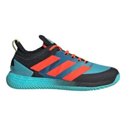 ADIDAS Adizero Ubersonic 4 Sandplatzschuh Herren - Türkis, Orange