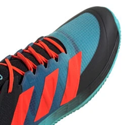 ADIDAS Adizero Ubersonic 4 Sandplatzschuh Herren - Türkis, Orange -Bestes Tennis Geschäft 05463000 11