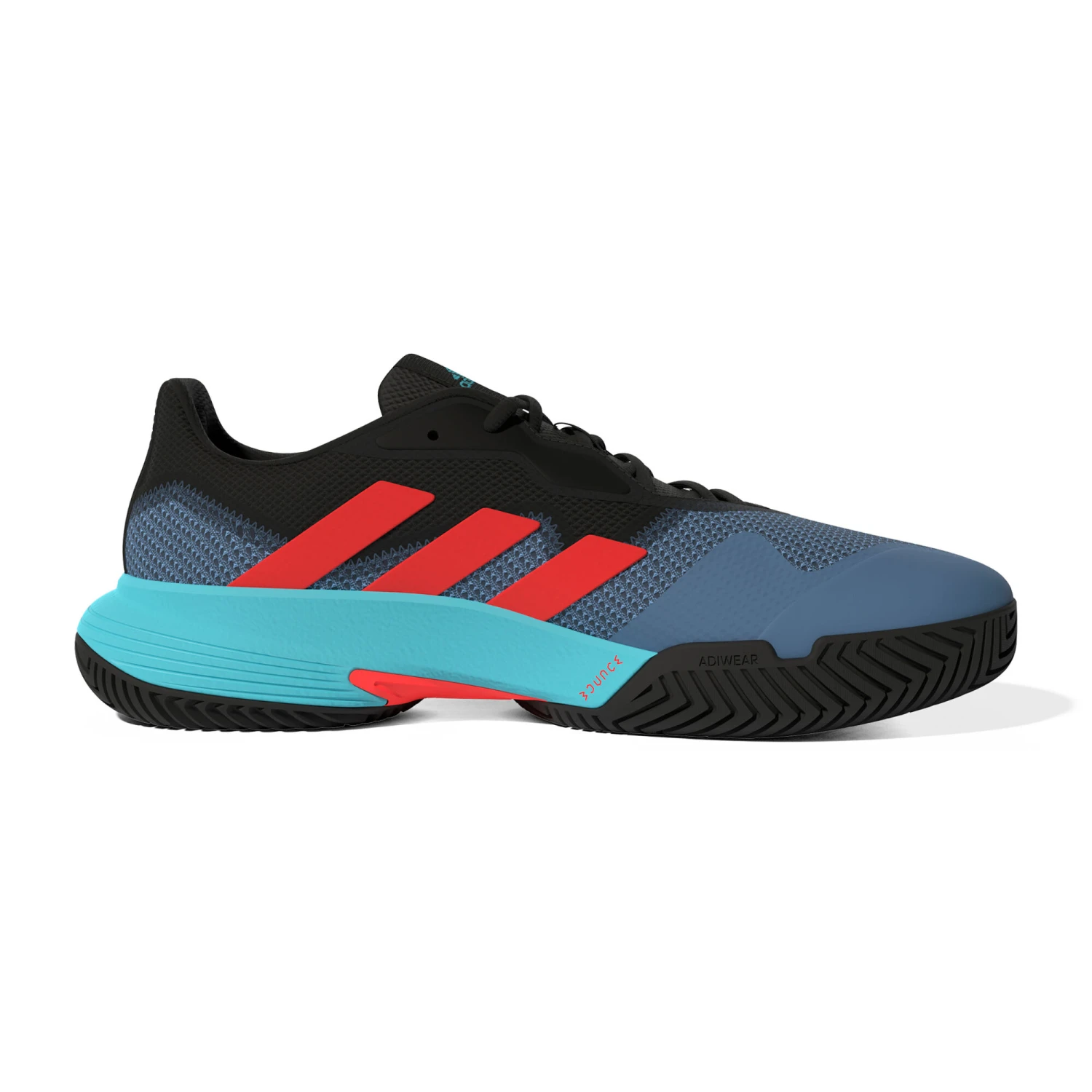 ADIDAS CourtJam Control Allcourtschuh Herren - Blau, Schwarz 9 ADIDAS CourtJam Control Allcourtschuh Herren - Blau, Schwarz – Bild 7